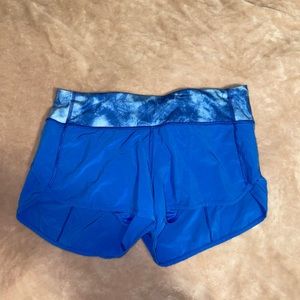 LULULEMON SPEED UP SHORTS SIZE 6